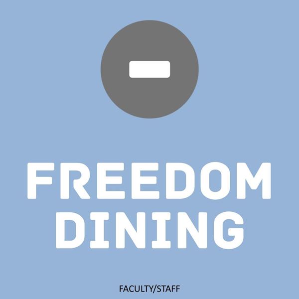 Picture of xFaculty & Staff Freedom Dining Basic (Spring 2021)